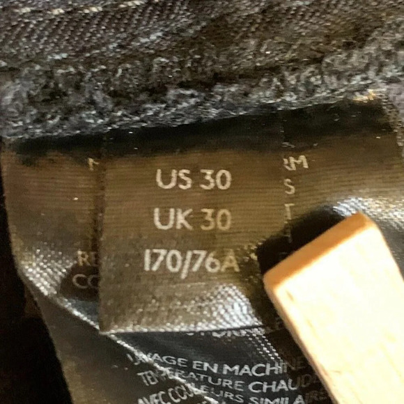 We‎ the Free Women's Maggie Metallic Rose Coated Distressed Hem Jeans SIze 30 - Picture 7 of 13